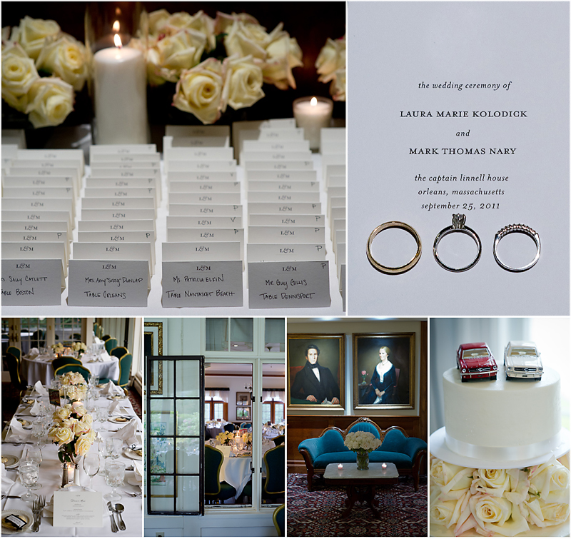 captain linnell house wedding details